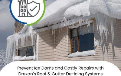 Prevent Ice Dams and Costly Repairs with Drexan’s Roof & Gutter De-Icing Systems